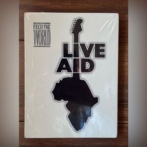 NWT - 2004 “LIVE AID: Feed The World” 4-Disc DVD Set